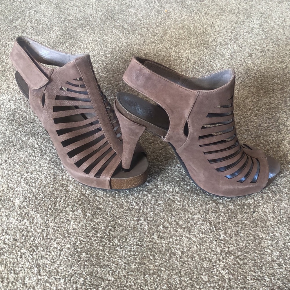 Vince Camuto caged booties